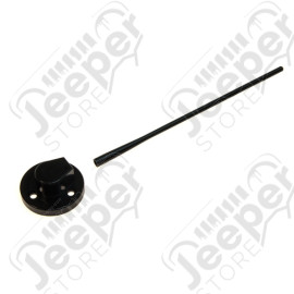 Antenne radio noir en aluminium - Jeep Wrangler JK
