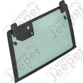 Occasion: Vitre arrière de Hard-top (Lunette arrière) avec charnières Jeep Wrangler JK