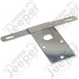Support de plaque immatriculation arrière Jeep CJ
