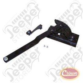 Mécanisme lève vitre droit (passager) Jeep CJ, Wrangler YJ 