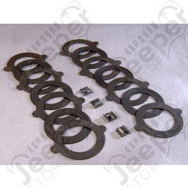 Kit de disques de glissement limité (track lock) pour dana 35 Jeep Wrangler YJ