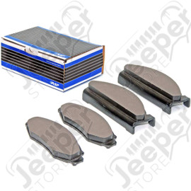 Plaquettes de frein avant (jeu de 4 plaquettes) - Jeep CJ5 (79-83) et CJ7 (79-81) - 8131785