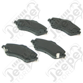 Plaquettes de frein avant (jeu de 4 plaquettes) - Jeep Wrangler JK - 68003701AA