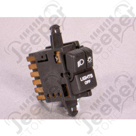 Contacteur d éclairage (bouton phares) Jeep Wrangler YJ