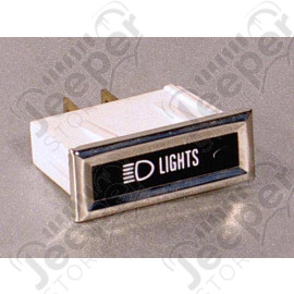 Témoin lumineux de tableau de bord "Light / phare" pour Jeep CJ5, CJ7, CJ8