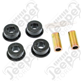 Kit de silentblocs (en polyuréthane) de barre Panhard avant - Jeep Wrangler YJ - KJ07001BK