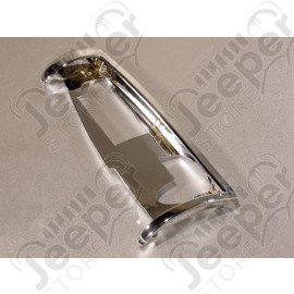 Support de feu clignotant, gauche, chromé, XJ, 