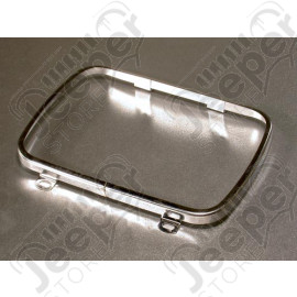 Porte-phare version US (fixation) , dimension: 14 x 20 cm, Jeep Wrangler YJ