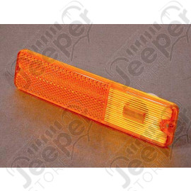 Feu clignotant latéral avant (couleur: jaune/orange) Jeep CJ5, CJ6, CJ7, CJ8, Wagoneer SJ