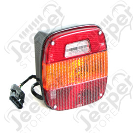 Feu arrière version Europe pour Jeep CJ5, CJ6, CJ7, CJ8 (gauche ou droit, sans éclaireur de plaque)
