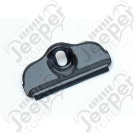 Fixation en acier pour support batterie (couleur: noir) pour Jeep CJ