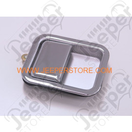 Poignée de porte extérieur encastrée chromée côté gauche - Jeep Wrangler TJ - 55028449 / 5758172