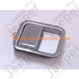 Poignée extérieur encastrée chromée côté droit - Jeep Wrangler TJ - 55028448 / 5758173
