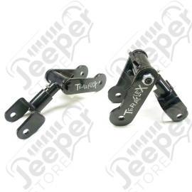 1976-86 CJ: Revolver Shackle Kit (Front) – 2” Spring – Pair