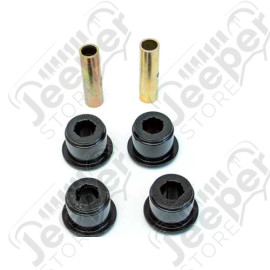 Kit silentblocs (en polyuréthane) de lame - Jeep Cherokee XJ - ASP02010BK