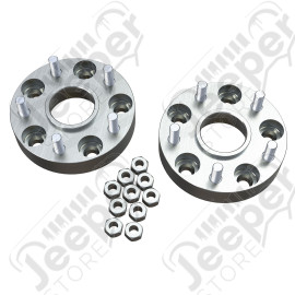 JK: 1.25” Wheel Offset Adapter Pair – 5x5” to 5x5”