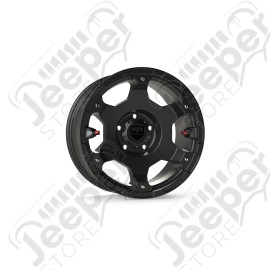 Nomad Off-Road Wheel – Deluxe – 5x5” – 00 – Metallic Black – Each