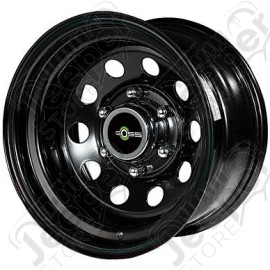Jante Acier Modular Noir 7x16 / 5x114.3 / ET: +13 - 421BK - Jante 16 pouces