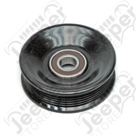 Poulie de renvoi de courroie accessoires 2.5L et 4.0L (6 gorges) Jeep Wrangler TJ