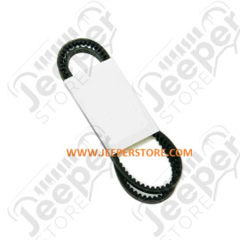 Courroie trapézoïdale pour pompe à eau moteur 2.1L TD (moteur Renault) - Jeep Cherokee XJ - JY017380