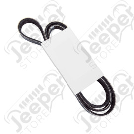 Courroie plate d'accessoires (AVEC Clim) 3.8L V6 Jeep Wrangler JK