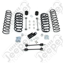 TJ: 3” Coil Spring Base Lift Kit w/ Quick Disconnects – No Shocks