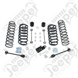 TJ: 4” Coil Spring Base Lift Kit w/ Quick Disconnects – No Shocks