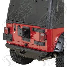 Pare Chocs acier arrière Rock Crusher - Jeep Wrangler YJ, Wrangler TJ - 99801 / TJ4908 / ECP66165 / RT20003 / SB76750