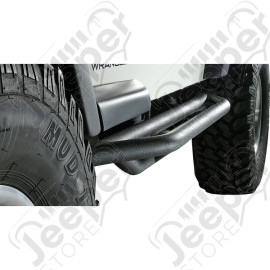 Kit de marchepieds noir "Rock Crawler" - Jeep Wrangler YJ, Wrangler TJ - AS-NB-3002 / 11504.13