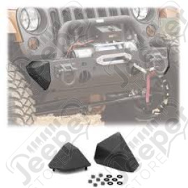 Embouts latéraux pour pare chocs avant XHD (parties latéraux petit) (avec OU sans support de treuil), Jeep Wrangler JK