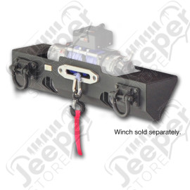 Pare chocs avant acier (partie centrale) - Jeep Wrangler YJ - 11540.40