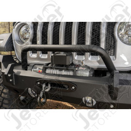 Barre supérieur Over Rider pour pare chocs acier HD Series Rugged Ridge Jeep Wrangler JK, JL et Gladiator JT(réf: 51-JS-5280 et 51-JS-5283)