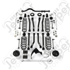 JK 2dr: 4” Suspension System w/ 8 Alpine Short Control Arms – No Shocks