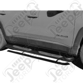 Kit de marches pieds tubulaire noir (diamètre : 3") Jeep Renegade BU