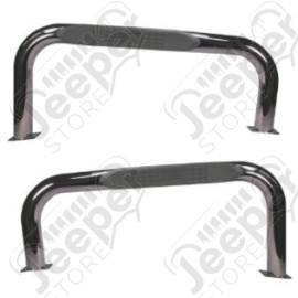 Marchepieds tubulaires acier / inox - Jeep CJ7 - 11593.02 / 230091