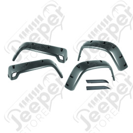 Kit de 4 élargisseurs d'ailes RR (+15.50cm) Jeep Wrangler TJ 