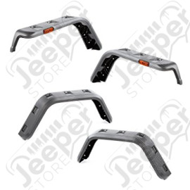 Kit de 4 élargisseurs d'ailes Hurricane (+17cm) Jeep Wrangler TJ