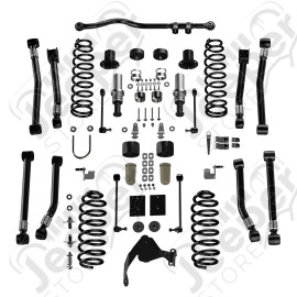 JK 2dr: 3” Alpine CT3 Outback Overland Short Arm Suspension System – No Shocks