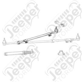 Barre de direction complète Jeep Wrangler YJ