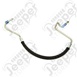 tuyau de direction assistée (pression) 2.5L & 4.0L Cherokee XJ, ATTENTION: tuyau de pression sans le capteur sur la durite, n'a pas la meme forme que l'autre, (pour modèle sans le capteur).