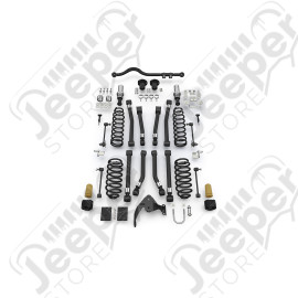 JK 2dr: 3” Alpine RT3 Short Arm Suspension System – No Shocks