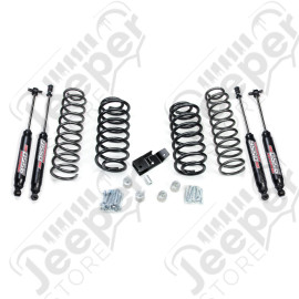 TJ: 2” Coil Spring Lift Kit & 9550 VSS Twin-Tube Shocks