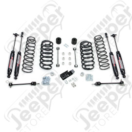 TJ: 4” Coil Spring Base Lift Kit w/ Quick Disconnects & 9550 VSS Twin-Tube