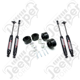 TJ: 2" Performance Spacer Lift Kit & 9550 VSS Twin-Tube Shocks