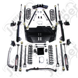 LJ LWB: 4” Pro LCG Long Arm Suspension System & 9550 VSS Twin-Tube Shocks