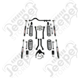 JK 2dr: 3” Suspension System w/ 4 Sport Control Arms & 9550 VSS Twin-Tube