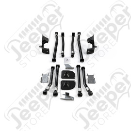 JK: 2” Alpine Rear Stretch Kit & Front Long Control Arm Kit – 8-Arm (3–6” Lift)