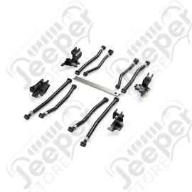 JL 4dr: Alpine Long Arm & Bracket Kit – 8-Arm (3–6” Lift)