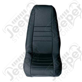 Kit de housses de sièges avant couleur: Noire pour Jeep Wrangler YJ