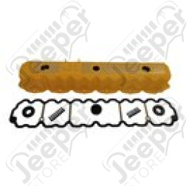 Cache culbuteur (couvre culasse) de couleur JAUNE pour 4.0L 6 cylindres essence pour moteur Jeep wrangler YJ => 1993 à 1995 wrangler TJ => 1996 à 2006 Cherokee XJ => 1993 à 2001 Grand Cherokee ZJ, ZG => 1993 à 1998 Grand Cherokee WJ, WG => 1999 à 2